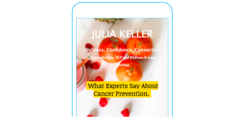What Experts Say About Cancer Prevention